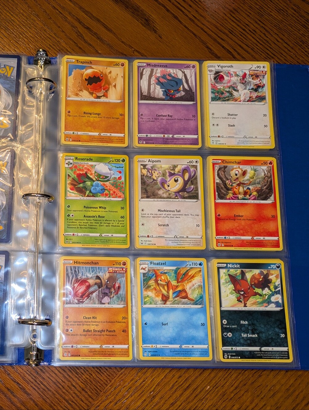 Pokemon Cards Binder 🔥 Pokemon Trading Cards Lot Collection - Picture 7 of 11